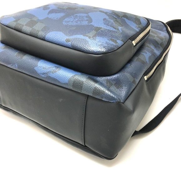 LOUIS VUITTON Damier-Cobalt Cobalt - Andy Backpack Blue N41510 main image 9